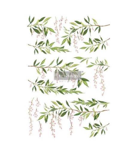 Trasferibile Transfer spring branch - 61 X 89 cm