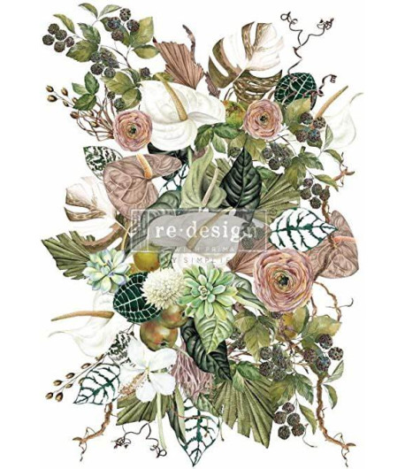 Trasferibile Transfer anthurium - 61 x 89 cm