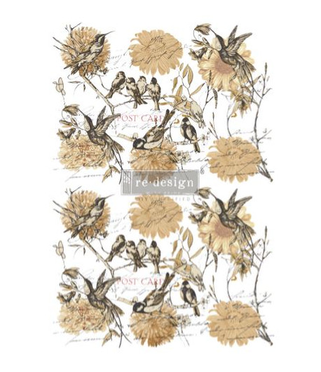 Trasferibile Transfer VINTAGE RUSTIC - 61 X 89 cm