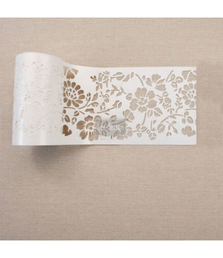 Stencil roll adesivo CORNELLE GAREDEN 13,70 mt x 10 cm alt.