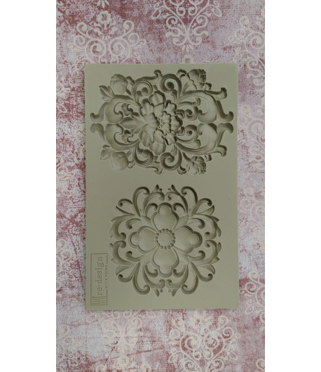 Stampo decorativo in silicone - FIORI 12,5X20 cm
