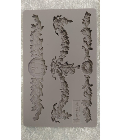 Stampo decorativo in silicone - GHIRLANDE 12,5X20 cm