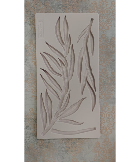 Stampo decorativo in silicone - RAMI 2 12,5X24,5 cm