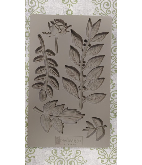 Stampo decorativo in silicone - RAMI 12,5X 20 cm