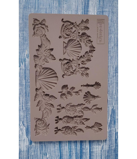 Stampo decorativo in silicone - CONCHIGLIE 12,5X20 cm