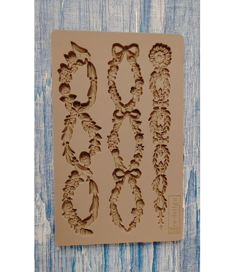 Stampo decorativo in silicone  - CATENELLE  12,5X20 cm