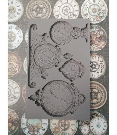 Stampo decorativo in silicone - OROLOGI 12,5X20 cm
