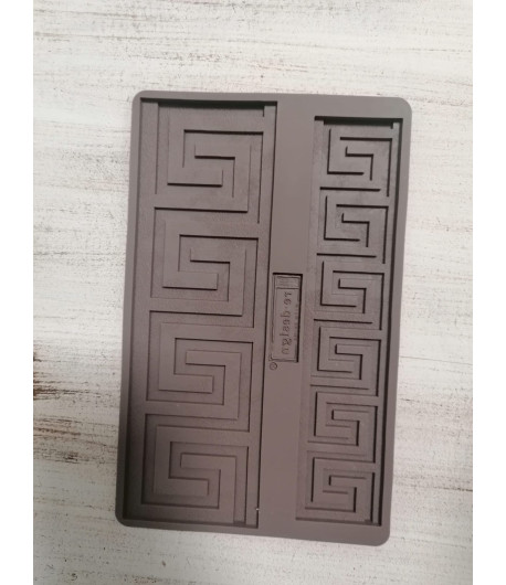 Stampo decorativo in silicone  - GRECA 12,5X20 cm