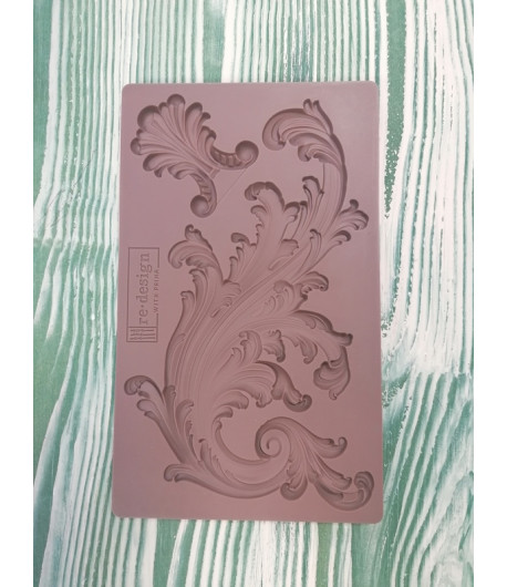 Stampo decorativo in silicone  - VOLUTA 1  (DESTRA) 11,5 X 18,5 cm