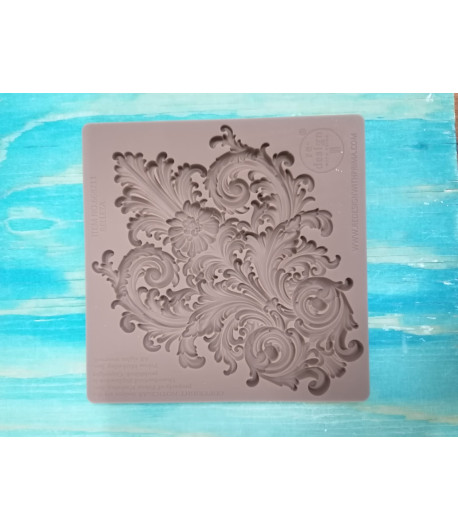 Stampo decorativo in silicone  -  DECORAZIONE BELLE ÉPOCHE 15,2 X 15,2 cm