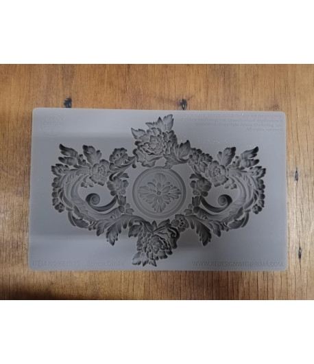 Stampo decorativo in silicone  - DECORAZIONE SALON PARISIEN CHARM 12,7X 20,3 CM