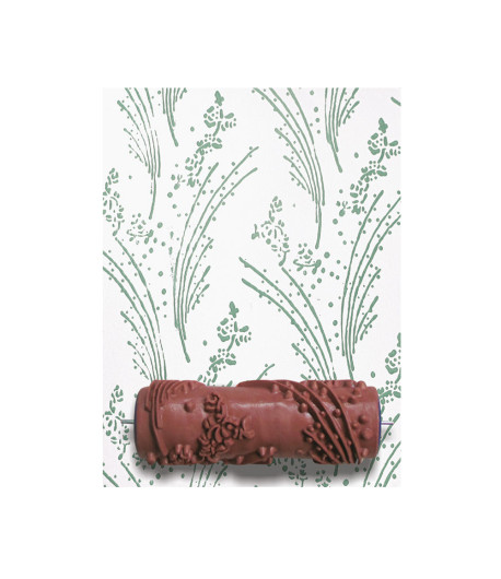 Rullo decorativo senza manico Wild Flower