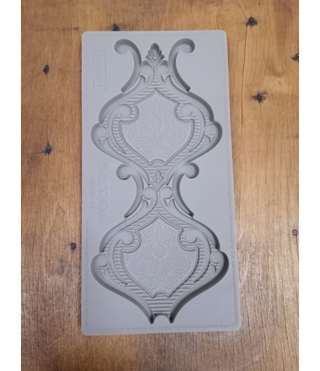 Stampo decorativo in silicone  - DECORAZIONE DARLING DAMASK 12,7 X 25,4 CM