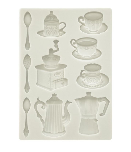 Stamperia STAMPO IN SILICONE COFFEE AND CHOCOLATE - 14,8 X 21 cm