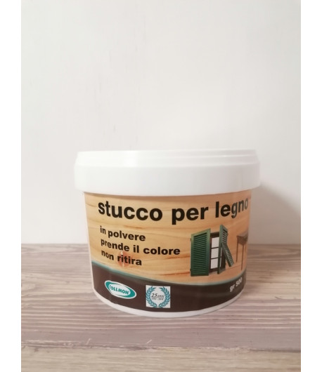 COLLMON STUCCO per legno in polvere 500 gr