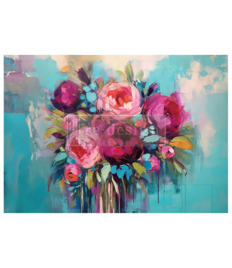 Découpage fiber A1 - BRUST OF COLOR 59,4 X84,1 CM