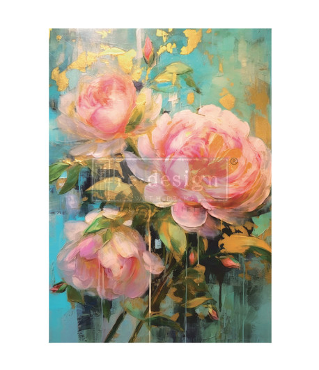 Découpage fiber A1 - BOLD BLOOMS 59,4 X84,1 CM