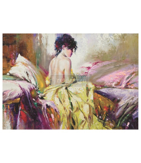 Découpage fiber A1 - PEACEFUL 59,4 X84,1 CM