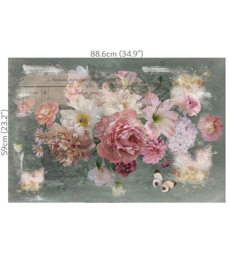 HOKUS POKUS Découpage fiber -  BLUSH 89,25 X 59,5 CM