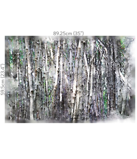 HOKUS POKUS Découpage fiber -  WOODLANDS 89,25 X 59,5 CM