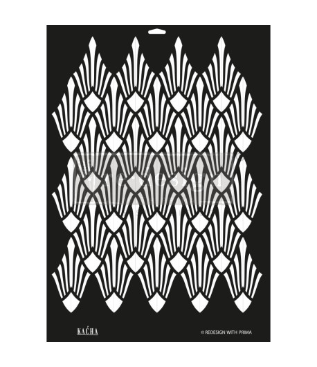 Dècor Stencil Kacha  -SUN LIT DIAMONDS 45,7X61 CM