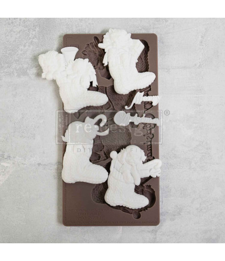 Stampo decorativo in silicone  - TWINKLE PAWS - 12,5 X 25,4 cm