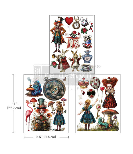 Middy Transfer - WHIMSICAL REALM  21,59 X 27,94 CM