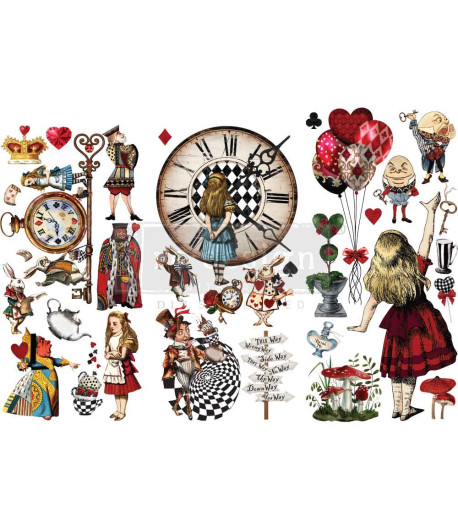 Trasferibile Transfer  ENCHANTED FANTASY  61 X 89 cm