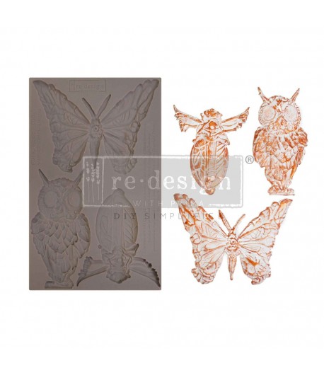 Stampo decorativo in silicone  - CLIO - 12,5X20 cm