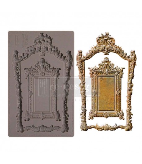 Stampo decorativo in silicone  - VINTAGE REFLECTION -  12,5 X 20,3 cm