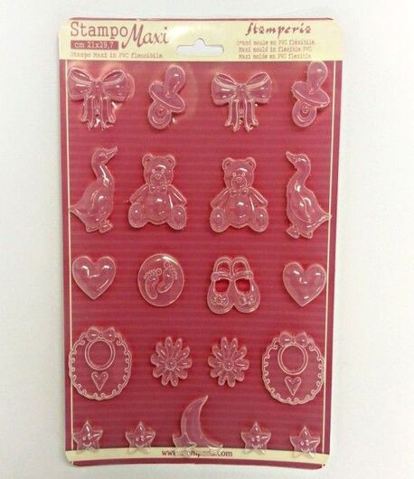 Stamperia Stampo Morbido Maxi - BABY  21 x 29,7 cm