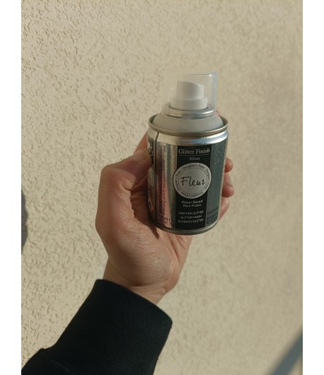 Fleur Spray Finitura Glitter SILVER - 100ml
