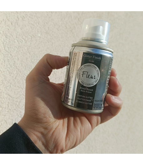 Fleur Spray Finitura Glitter GOLD- 100ml